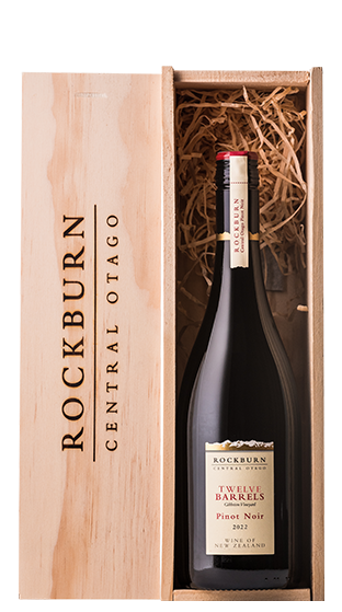 ROCKBURN Twelve Barrels Gibbston Pinot Noir 2022 (750ml)