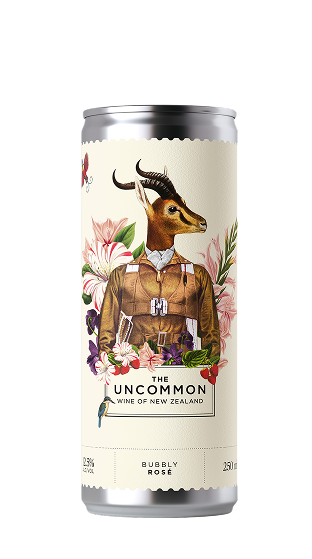 (16834) THE UNCOMMON BUBBLY ROSE (250ml) THE UNCOMMON BUBBLY ROSE (250ml)