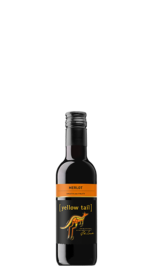 (20332) YELLOW TAIL MERLOT PICCOLO 187ML 2025 (187ml) YELLOW TAIL MERLOT PICCOLO 187ML 2025 (187ml)
