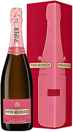 PIPER HEIDSIECK Rosé Sauvage Gift Box NV (750ml)