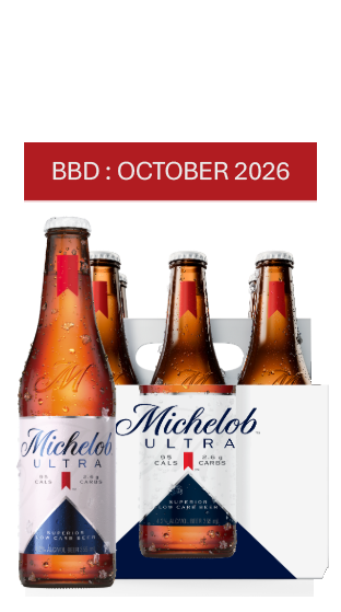 (70940) MICHELOB ULTRA 4 X 6 PK 4.2% 355ML BOTTLE SHORTDATED (24X355ML) (355ml) MICHELOB ULTRA 4 X 6 PK 4.2% 355ML BOTTLE SHORTDATED (24X355ML) (355ml)