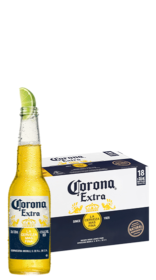 (80940-18) CORONA EXTRA 18 PACK 4.5% 355ML BOTTLE (18X355ML) (355ml) CORONA EXTRA 18 PACK 4.5% 355ML BOTTLE (18X355ML) (355ml)