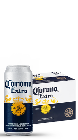 (80950-12) CORONA EXTRA 12 PACK 4.5% 500ML CANS (12X500ML) (500ml) CORONA EXTRA 12 PACK 4.5% 500ML CANS (12X500ML) (500ml)
