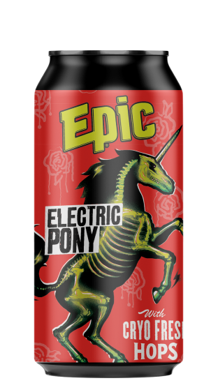 (90269-12) EPIC BEER ELECTRIC PONY CRYO FRESH HOP 6.4% (440ml) EPIC BEER ELECTRIC PONY CRYO FRESH HOP 6.4% (440ml)
