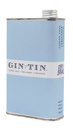 GIN IN A TIN Lemon Peel Coriander Cardamom