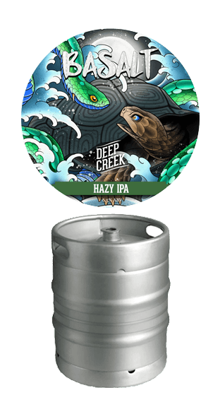 DEEP CREEK Basalt Hazy IPA 50l Steel Keg (50L)