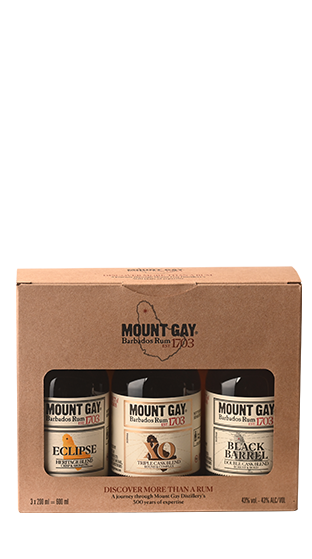 MOUNT GAY Mount Gay Rum Discovery Pack