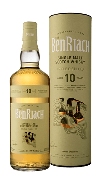 BENRIACH Triple Distilled 10yo 43% 700ml
