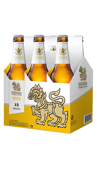 SINGHA 4 X 6 Pack 5% (24x330ml)