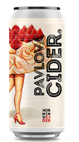 (97158-12) MORNINGCIDER PAVLOVA 4.5% 440ML CAN (440ml) MORNINGCIDER PAVLOVA 4.5% 440ML CAN (440ml)