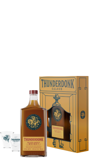 (97829) THUNDERDONK Thunderdonk Spiced Maple Saloon Giftpack  (700ml) THUNDERDONK Thunderdonk Spiced Maple Saloon Giftpack  (700ml)