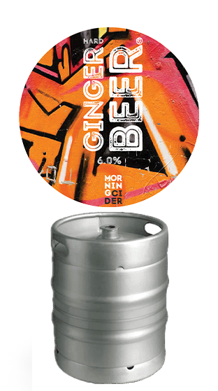 (98130) MORNINGCIDER GINGER BEER CIDER 6.0% 50L (1X50000ML) (50.00L) MORNINGCIDER GINGER BEER CIDER 6.0% 50L (1X50000ML) (50.00L)