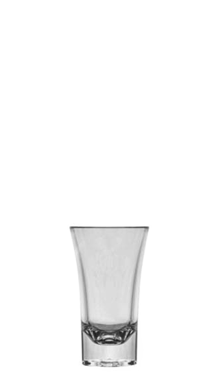 (98190) POLYSAFE DOUBLE SHOT GLASS 60ML PS-15 (48X60ML) () POLYSAFE DOUBLE SHOT GLASS 60ML PS-15 (48X60ML) ()