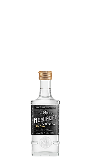 (98774) NEMIROFF Nemiroff Vodka (120x50ml) (50ml) NEMIROFF Nemiroff Vodka (120x50ml) (50ml)