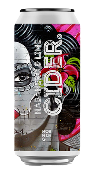 (99137-12) MORNINGCIDER HABANERO & LIME 4.5% 440ML CAN (440ml) MORNINGCIDER HABANERO & LIME 4.5% 440ML CAN (440ml)