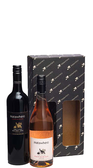 MATAWHERO Church House Malbec & SV Rose Twin Pack