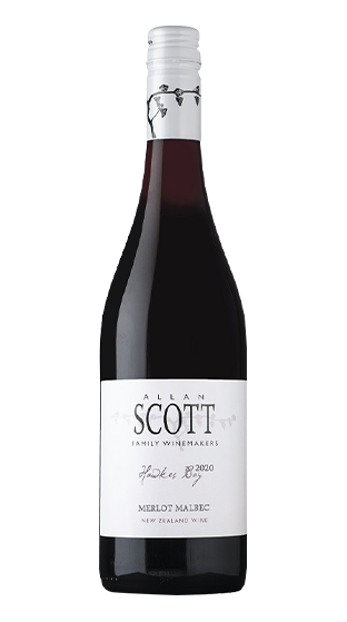 ALLAN SCOTT Merlot Malbec (Last stocks in CHCH) 2020 (750ml)