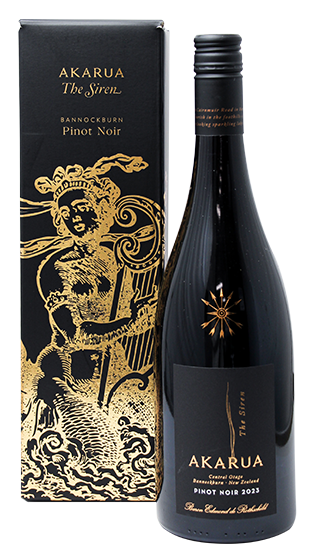 AKARUA Akarua The Siren Pinot Noir Giftboxed 2023 (750ml)