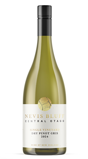 NEVIS BLUFF Single Vineyard Dry Pinot Gris 2024 (750ml)
