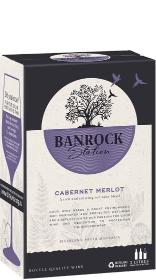 BANROCK STATION Cabernet Merlot 2L Cask  (2.00L)