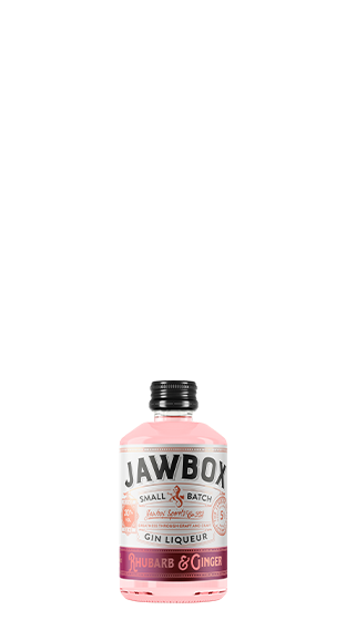 JAWBOX Rhubarb & Ginger Gin Liqueur (12x50ml)  (50ml)