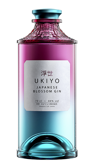 UKIYO Japanese Blossom Gin 700ml  (700ml)