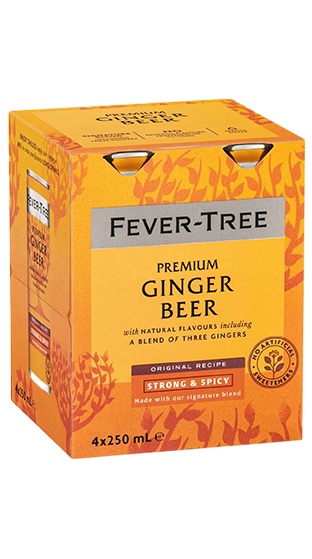 FEVER-TREE Fever Tree Ginger Beer 6x4pk Can  (250ml)