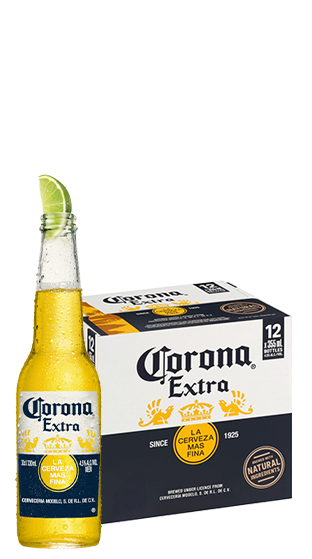 CORONA CORONA EXTRA 1X12PACK 4.5% 355ML BOTTLE  (355ml)