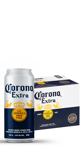 CORONA CORONA EXTRA 12 PACK 4.5% 500ML CANS  (500ml)