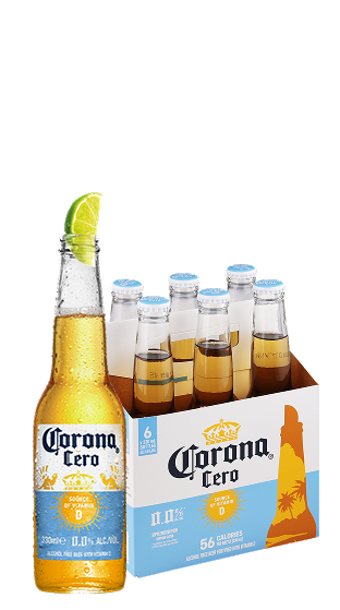 CORONA CORONA CERO 4X6 PACK 0% 330ML BOTTLE (24X330ML)  (330ml)