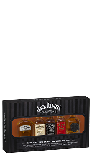 JACK DANIELS Jack Daniels Mixed Pack 5x50ml  (250ml)