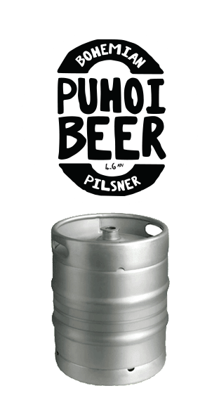 PUHOI BEER Pilsner 50l Steel Keg (1x50l)