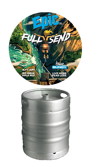 EPIC BEER EPIC KEGS FULL SEND IPA 6.7% 50L KEG (1X50000ML)  (50.00L)