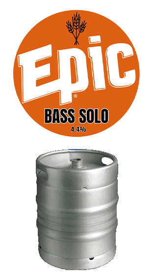 EPIC BEER  BASS SOLO 4.4% KEG 50L  (50.00L)