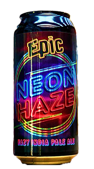 EPIC BEER  Neon Haze IPA 6.5% 440ml  (440ml)
