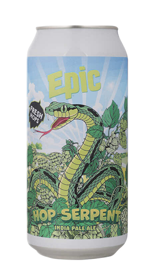 EPIC BEER Hop Serpent Fresh Hop IPA 6.5% 440ml  (440ml)