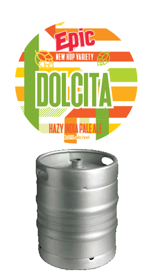 EPIC BEER DOLCITA HAZY IPA 6.2%  (50.00L)