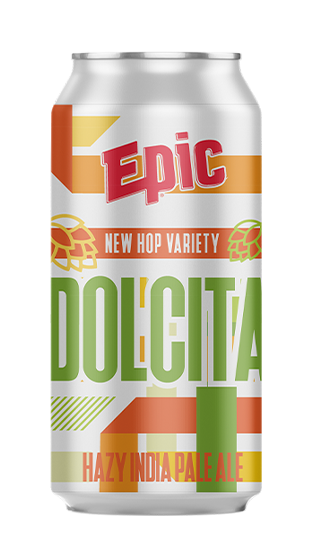 EPIC BEER DOLCITA 6.2% HAZY IPA  (440ml)