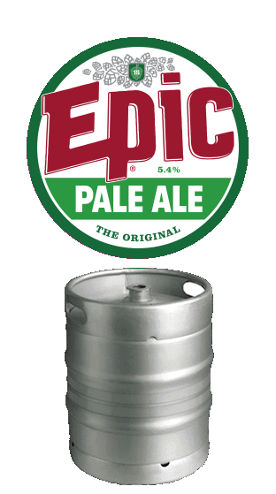 EPIC BEER Pale Ale 5.4% 50l (1x50000ml)  (50.00L)