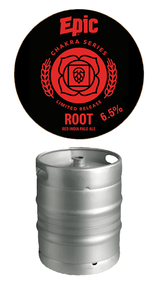 EPIC BEER Red Root IPA 6.5% 50l Keg (1x50000ml)