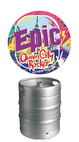 EPIC BEER Queen City Rocker IPA 5.3% Keg  (1x50000ml)