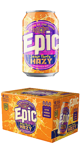 EPIC BEER Epic Joose Party 5.3% Can 6pk (24x330ml)  (330ml)