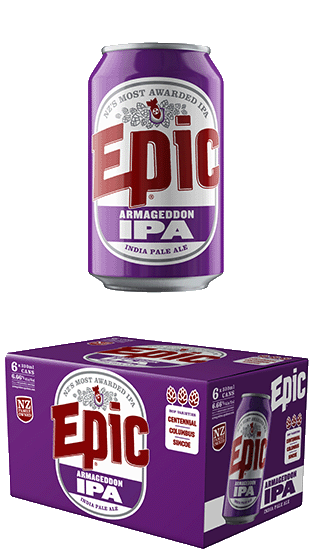 EPIC BEER Armageddon IPA 6.66% 330ml  (330ml)