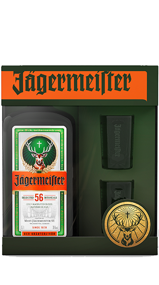 JAGERMEISTER Jagermeister Green 2 Shot Giftpack  (700ml)