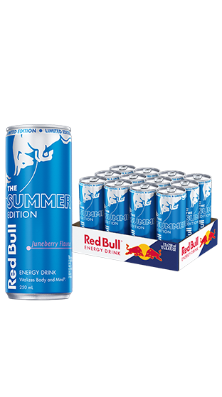 RED BULL Juneberry Summer Edition 12 Pack  (250ml)