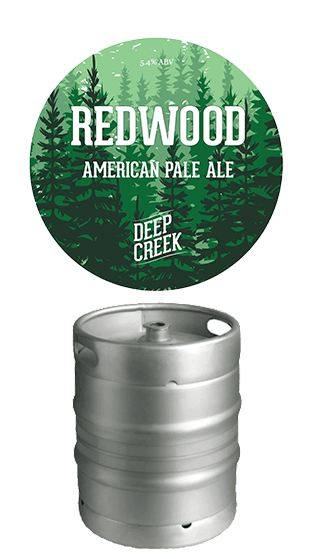 DEEP CREEK Redwood American Pale Ale Steel Keg (50L)  (50.00L)
