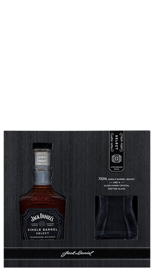 JACK DANIELS Single Barrel w/Glass 700ml  (700ml)
