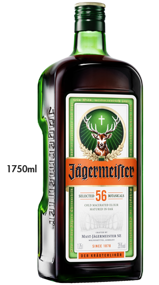 JAGERMEISTER Megameister 1750ml  (1.75L)