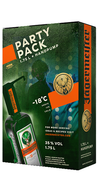 JAGERMEISTER Megameister Party Pack (6x1750ml)  (1.75L)