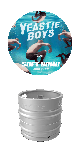 YEASTIE BOYS Soft Bomb 6% 30L Keg